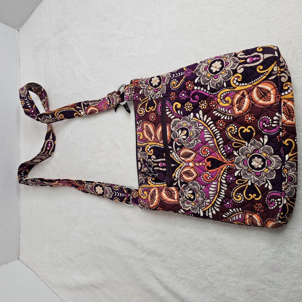 Vera Bradley retired Safari sunset triple zip hipster, Crossbody EUC - Picture 6 of 12